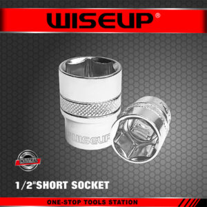 WISEUP DOUILLE CHROME COURTE 1/2 6P 8-30MM