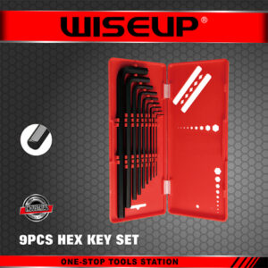 WISEUP CAISSE CLE ALLEN NOIR 9PCS PM 032327