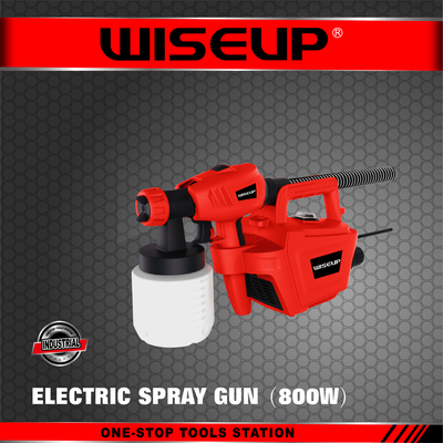 WISEUP PISTOLET PEINTURE ELECTRIQUE 800W 800ML 120303