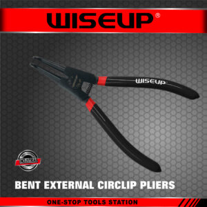 WISEUP PINCE CIRCLIPS COUDE FERME 7" 010803
