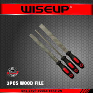 WISEUP JEU DE RAPE BOIS 3PCS 8"/200MM 100408