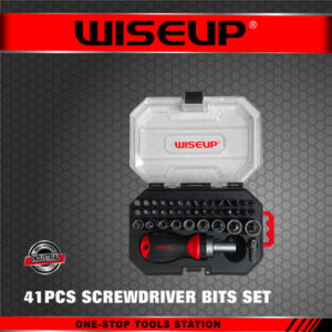 WISEUP JEU DE TOURNEVIS AVEC EMBOUT 41PCS 090206