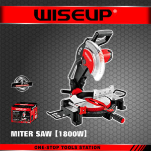 WISEUP TRONCONNEUSE A TABLE ALUMINIUM 255MM 1800W 170305