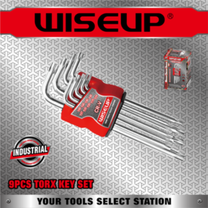 WISEUP JEU CLE ETOILE 9PCS PM/MM/GM