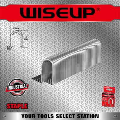 WISEUP AGRAFE EN U 1.2*12*6.3MM 121503