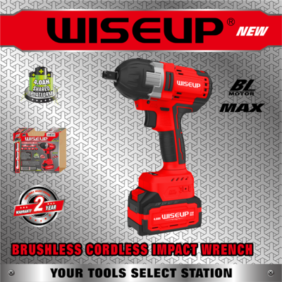 WISEUP BOULONNEUSE 500NM BRUSHLESS 1/2" 21V 171421
