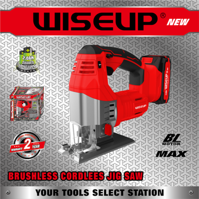 WISEUP SCIE SAUTEUSE A BATTERIE BRUSHLESS 21V 171428