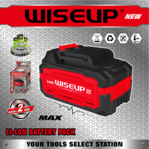 WISEUP BATTERIE 21V/4.0AH 171440