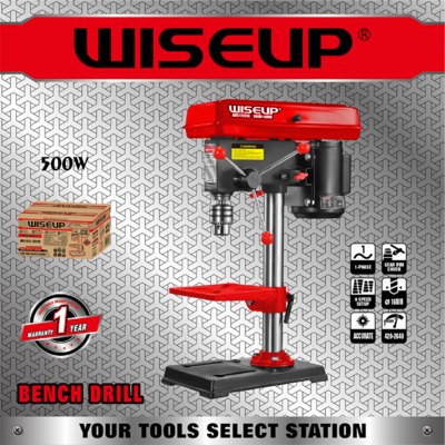 WISEUP PERCEUSE A COLONNE 500W/16MM 172316