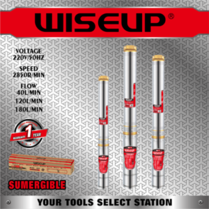 WISEUP POMPE IMMERGEE AVEC BOITIER