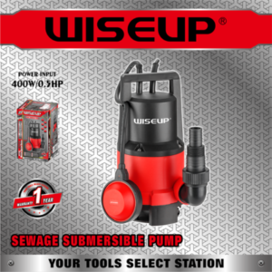 WISEUP POMPE VIDE CAVE PLASTIQUE 400W H,MAX 5ML 26/34 170850