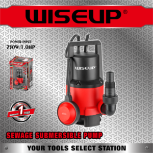 WISEUP POMPE VIDE CAVE PLASTIQUE 750W H,MAX 8ML 26/34 170851