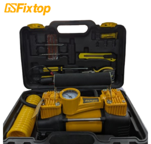 FIXTOP KIT COMPRESSEUR AUTO 12V