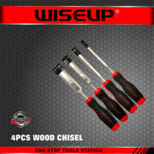 WISEUP JEU DE CISEAU BOIS 4PCS (6-12-19-25MM) 051301