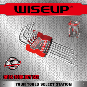 WISEUP JEU CLE ETOILE 9PCS PM 032304