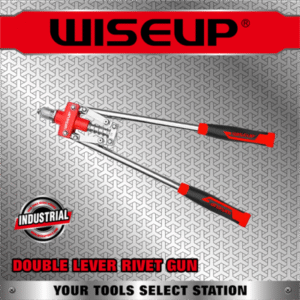 WISEUP RIVETEUSE AVEC BRAS CHROME 18" 450mm 120109