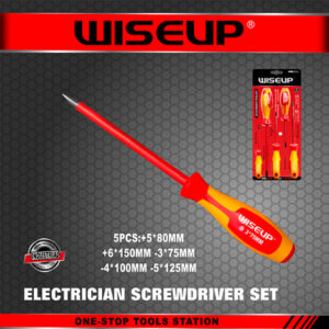 WISEUP JEU DE TOURNEVIS ELECTRICIEN 5PCS 090207
