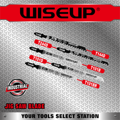 JIG SAW BLADE 100906 WISEUP JEU LAMES SCIE SAUTEUSE 5PCS