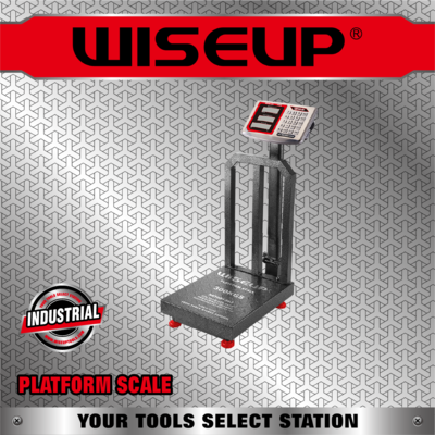 WISEUP BALANCE BASCULE ELECTRONIQUE RENFORCE 450MM*600MM 300KG 081303
