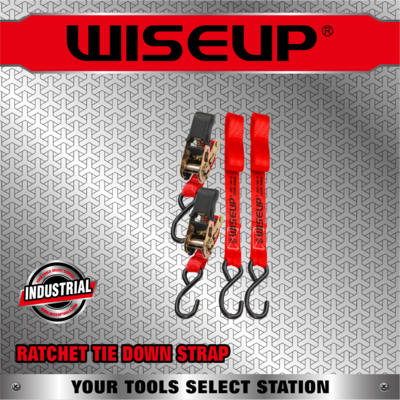 WISEUP JEUX CEINTURE A CLIQUET 25MM*6ML 2PCS 150412