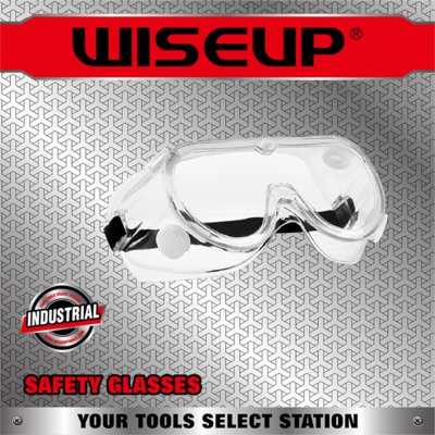 WISEUP LUNETTE DE TRAVAIL TRANSPARENT AVEC ELASTIQUE 140208