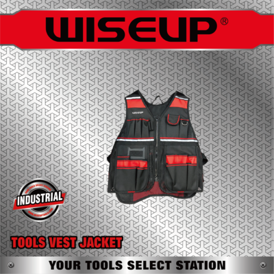 WISEUP VESTE GILET A OUTILS 150208