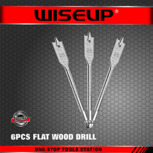 WISEUP JEU MECHE BOIS PLATE 6PCS (10-12-16-18-22-25) 103201